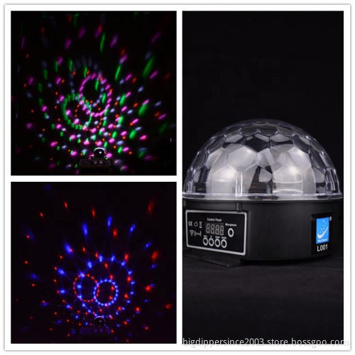 Dj Crystal Magic Ball Disco LED Stage Light